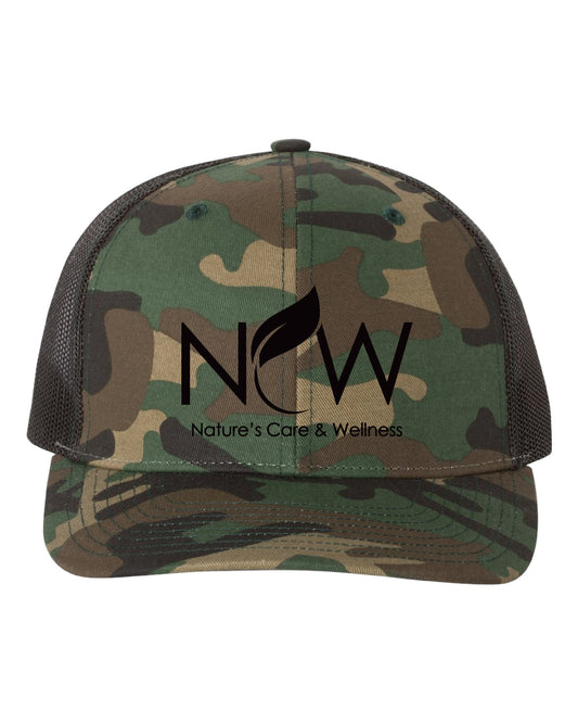 Camo Six Panel Trucker